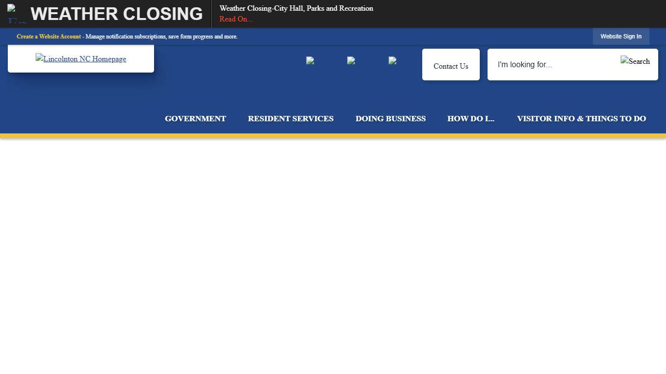 Lincolnton, NC - Official Website Official Website